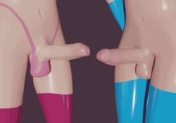 2boys 3d animated animation balls dick digital dock docking femboy femboy_on_femboy gabbidremm gay genital kissing kissing_penis male male/male male_focus male_only masturbation penis penises_touching touching_penis trap twink yaoi