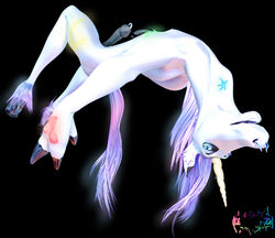 1boy 3d anthro blender equine horn luki13lol male male_only mammal piercing sex solo tattoo unicorn