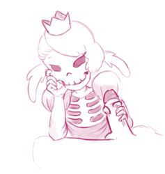 animated_skeleton bone bones crown duo faceless_male female gloves hair handjob human male mammal penis princess ribcage royalty skeleton skeleton_princess_(towergirls) skull smile solo_focus towergirls undead whatsalewd