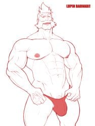 abs alex_taylor bara biceps bulge captain_laserhawk:_a_blood_dragon_remix daddy dilf male male_nipples male_only manly mature_male muscular_male nipples pecs penis underwear