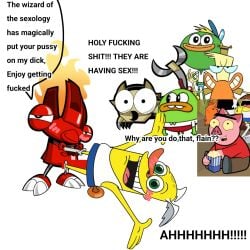 anal breadwinners buhdeuce camp_lazlo drawn_together edward_(camp_lazlo) english_text flain highres ling-ling_(drawn_together) mixels non-web_source sex spanky_ham swaysway toot_braunstein wooldoor_sockbat yaoi