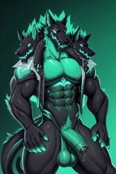 1boy 1male 1man 1monster abs ai_generated anthro balls ballsack big_balls big_cock big_dick big_pecs big_penis big_testicles black_body bottomless_male canine cerberus_(fortnite) civitai cock demon dick epic_games erect_penis erection fangs foreskin fortnite fortnite:_battle_royale glowing_eyes green_body green_penis humanoid_genitalia humanoid_penis ironwill large_balls large_cock large_dick large_pecs large_pectorals large_penis large_testicles male male_chest male_focus male_only male_pubic_hair mammal muscular muscular_male mythological_creature mythology nuts nutsack partially_clothed pecs pectorals penis precum presenting_penis pubes pubic pubic_hair sagging_balls scrotum self_upload simple_background solo solo_male uncensored uncircumcised uncut