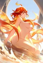 ai_generated breasts completely_nude genshin_impact hentailove mavuika_(genshin_impact)