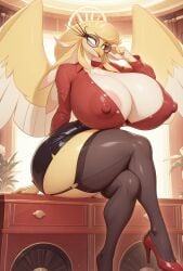 speaker of god (hazbin hotel) from hazbin hotel by surikat