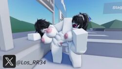 1futa 1girls 3d 3d_animation animated big_ass big_breasts big_penis black_hair futa_on_female futadom futanari glasses holding_leg huge_ass huge_breasts los_rr34 naked outdoor_sex rate_my_avatar roblox roblox_avatar roblox_game robloxian shorter_than_30_seconds sound standing standing_sex tagme twitter_username vaginal_penetration vaginal_sex video