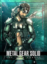 human male male_only metal_gear metal_gear_solid solid_snake solo testament