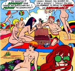 archie_andrews archie_comics ass betty_and_veronica betty_cooper breasts kentoons pussy veronica_lodge