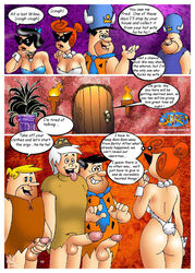 bamm-bamm_rubble barney_rubble betty_rubble comic female fred_flintstone hanna-barbera human male penis seiren the_flintstones the_pebbles_and_bamm-bamm_show wilma_flintstone