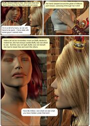 buffy_summers buffy_the_vampire_slayer comic kennedy(vampire_slayer) the_buffyverse willow_rosenberg