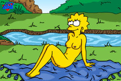 1girls 20th_century_studios 2d 2d_(artwork) 2d_artwork accurate_art_style ass bare_arms bare_ass bare_back bare_breasts bare_chest bare_legs bare_midriff bare_shoulders bare_thighs barefoot breasts closdd_mouth closed_smile color completely_naked completely_naked_female completely_nude completely_nude_female eyelashes eyes eyes_open female female_focus female_only grass happy happy_female human human_female human_focus human_only lisa_simpson mouth mouth_closed naked naked_female nipples no_bra no_clothes no_clothing no_panties no_underwear not_furry nude nude_female open_eyes outdoors outside pink_nipples river sitting sky smile smiley_face smiling solo solo_female solo_focus the_simpsons uncensored wdj yellow_body yellow_skin