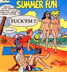 archie_andrews archie_comics betty_and_veronica betty_cooper breasts jughead_jones kentoons pussy veronica_lodge