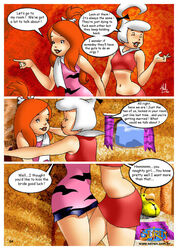 comic female female_only hanna-barbera human judy_jetson multiple_females multiple_girls os_fuckstones pebbles_flintstone seiren the_flintstones the_jetsons the_pebbles_and_bamm-bamm_show yuri