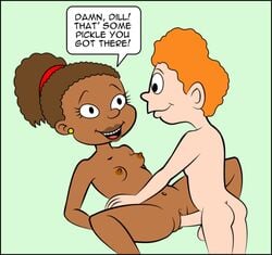 all_grown_up dark-skinned_female dil_pickles female human interracial light-skinned_male male manuel_hogflogger rugrats straight susie_carmichael tagme