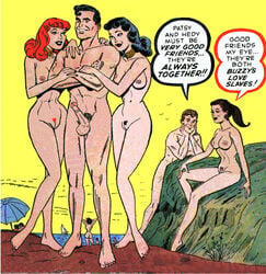 breasts hedy_wolfe marvel marvel_comics patsy_walker penis robert_"buzz"_baxter straight_hair tagme