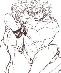 2boys anal dio_brando gay joestar_birthmark jojo's_bizarre_adventure male male/male male_only male_penetrated male_penetrating male_penetrating_male muscular_male nude_male selfcest stardust_crusaders stardust_crusaders_(ova) yaoi