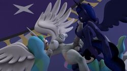 2futas 3d alicorn anal anal_sex animal_genitalia anthro anthrofied areola balls blue_body blue_hair breasts completely_nude cutie_mark duo equine friendship_is_magic furry futa_on_futa futa_only futanari hair hand_on_breasts hi_res horn horsecock incest intersex kneeling long_hair lying mackeymike mammal my_little_pony navel nipples nude nude_futanari on_back open_mouth oral penetration penis princess_celestia_(mlp) princess_luna_(mlp) sex sibling siblings sisters source_filmmaker white_body wings