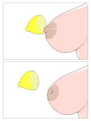 1girls breasts lemon meme nipples tailbox thour_(meme)
