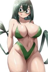 1girls 2d 2d_animation absurd_res alternate_breast_size animated breasts female green_hair hi_res huge_breasts jasony large_breasts light-skinned_female light_skin long_hair my_hero_academia no_sound short_playtime shorter_than_10_seconds shorter_than_30_seconds simple_background solo swimsuit tagme thick_thighs tsuyu_asui vertical_video video wide_hips