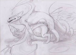 2014 acidapluvia all_fours byzil claws doggy_style dragon duo entwined_tails female feral feral_on_feral fin from_behind horn how_to_train_your_dragon male monochrome night_fury penetration penis plain_background pregnant pussy reptile scalie sex sketch straight vaginal_penetration white_background wings