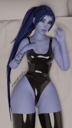widowmaker from overwatch by thotty