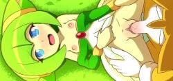 animated bouncing_breasts cosmo_the_seedrian flora_fauna furry heart-shaped_pupils miles_tails_prower missionary_position notbuckhori sonic_(series) sonic_the_hedgehog_(series) tagme vaginal_penetration video