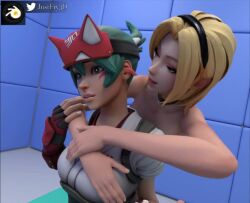 3d animated brain_rewiring crossover dialogue dubious_consent ear_penetration english_voice_acting justfry3d kiriko_(overwatch) league_of_legends luxanna_crownguard mp4 overwatch overwatch_2 parasite pleasedbyviolet sound tagme video voice_acted watermark yuri