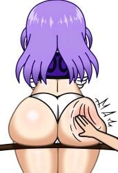 ai_generated ass ass_focus big_ass gacha_club gacha_life jiggling_ass oc panties spanking thick thick_ass