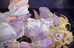 dio_brando eyes_of_heaven heaven_ascension_dio jojo's_bizarre_adventure male male_only penis tagme tentacle