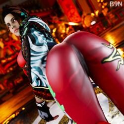 1girls 3d 3d_(artwork) ass ass_focus azucena_milagros_ortiz_castillo b9n bandai_namco big_ass big_breasts big_hips big_thighs blue_eyes breasts brown_hair crawling curvy curvy_ass curvy_figure feather_hair female female_focus female_only fingerless_gloves from_behind hair_ornament huge_ass large_ass large_butt latina looking_back namco peruvian_female presenting_ass seductive seductive_pose short_hair solo solo_female tekken tekken_8 thick_ass thick_thighs thighs wide_hips yoga_pants