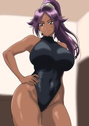shihouin yoruichi from bleach by mistakeart60