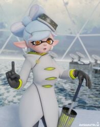 3d 3d_(artwork) antidotetrl big_ass big_breasts clothed female female_only marie_(splatoon) marie_(wo262) nintendo splatoon splatoon_3