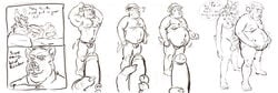 2boys abs anthro athletic balls ballsack beefy belly body_fur canine chub chubby clothing comic dog erection foreskin furry gain gay gay_sex humanoid_penis hyena intact male male_nipples male_only male_thong mammal monochrome moobs musclegut muscles muscular_male nude_male obese overhanging_belly overweight partially_retracted_foreskin pecs penis precum retracted_foreskin roleplay santa_hat scrotum smooth_penis tcw_(artist) testicles tummy uncut underwear