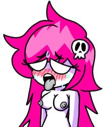 breasts cum fnf fnf_mod fnf_mods fnf_oc fnf_ocs friday_night_funkin hot_spring johanauwu johanauwu12d nipples nude pendejo pink_hair warm white-skinned_female white_eyes