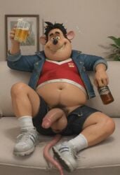 sid (flushed away) from aardman animations by fujifupa
