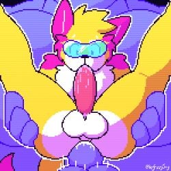 anal anal_sex animated anthro anthro_penetrated ass autofellatio autofellatio_while_penetrated balls big_penis bodily_fluids bouncing_balls canid canine canis coyote digital_media_(artwork) duo erection fizzyjay fur genital_fluids genitals hi_res jay_(fizzyjay) male male/male male_penetrated male_penetrating male_penetrating_male mammal masturbating_while_penetrated masturbation muscular muscular_male nude oral oral_masturbation penetration penile penile_masturbation penile_penetration penis pixel_(artwork) pixel_animation sex short_playtime simple_background size_difference solo solo_focus tail