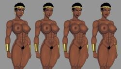 1female amazonian bracelet breasts dark-skinned_female dc dc_comics different_expressions different_poses earrings fit_female gold_jewelry muscular_female nude_female phillipus pubic_hair solo_female something_unlimited sunsetriders7 tagme themyscira themysciran toned_female toned_stomach