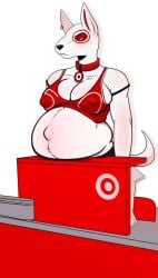 artist_request big_breasts breasts cleavage edit female furry huge_breasts pregnant tagme thick_thighs wide_hips