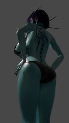 3d big_ass big_breasts big_breasts big_butt big_thighs blender dress mgsnak239 panties soria