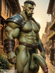 abs ai_generated alpha_male arm_hair balls bara beard beefy big_balls big_muscles big_nipples big_pecs big_penis black_hair chest_hair daddy erect_nipples gay green_bofy hair hairy hairy_balls hairy_male huge_balls huge_cock huge_muscles huge_pecs humanoid hunk hyper hyper_penis leg_hair male male_only manly muscular muscular_humanoid muscular_male nipples nude orc pecs penis pointy_ears pubic_hair sideburns solo topless topless_male tough_guy tusks zodoai