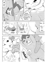 azuma_minatsu comic eeveelution female jolteon leafeon male nintendo o_o penetration penis pokemon pokemon_(species) pussy sex translated vaporeon video_games