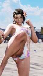 1girls 3d ass azucena_milagros_ortiz_castillo bandai_namco beach big_ass big_breasts breasts brown_eyes brown_hair curvy curvy_female curvy_figure dark-skinned_female dark_skin dolphin_shorts earrings erect_nipples female female_only hair_ornament huge_breasts latina medium_hair mod namco night_club peruvian peruvian_female pose seductive sex shaved_crotch solo standing sweat tanned tekken tekken_8 thick_thighs video_game_character voluptuous voluptuous_female wide_hips