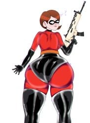 1girls ass ass_focus big_ass big_thighs bodysuit butt_focus disney elastigirl elastigirl_(fortnite) fat_ass female female_focus female_only fortnite fully_clothed helen_parr helen_parr_(fortnite) huge_ass huge_hips huge_thighs massive_ass massive_butt massive_thighs milf polxnart_(artist) round_ass solo spandex the_incredibles thick_ass thick_thighs tiger wide_hips