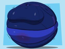 big_breasts blueberry_inflation breasts female furry huge_breasts inflation lj_caffie my_little_pony rarity_(mlp) thick_thighs wide_hips