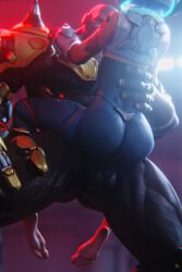 1boy 1boy1girl 1girls 3d 3d_(artwork) ambiguous_penetration asian asian_female ass ass_focus back barefoot blender blender_(software) blizzard_entertainment bodysuit bubble_ass bubble_butt butt_focus cheeks clothed clothed_female clothed_sex clothing cock dark-skinned_male dark_skin doomfist feet female female_focus foot_fetish forced_in_fabric interracial juno_(overwatch) large_ass large_butt legs lifting long_legs male male/female muscular_male nagoonimation overwatch overwatch_2 penetration_through_clothes penis skin_tight skinsuit skintight soles stand_and_carry_position standing teo_minh thighs through_clothes tight_bodysuit toes vein veins veiny veiny_penis