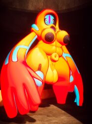 deoxys from pokemon by cyklops