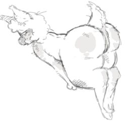 anthro ass fury goat sheep