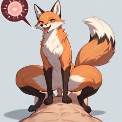 ai_generated feral_penetrated fox human_on_feral impregnation zoophilia