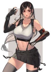 tifa lockhart from final fantasy by temoc