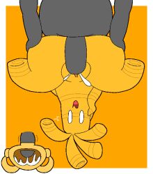 cum cum_in_pussy cum_in_uterus cum_inside cumshot dark-skinned_male dark_penis dark_skin duo female female_penetrated gholdengo hand_on_face human human_penetrating humanoid humanoid_penetrated male male/female male_penetrating male_penetrating_female nintendo penis pokemon pokemon_(species) pokephilia pussy slem solo_focus surprised surprised_expression thick_thighs upside-down
