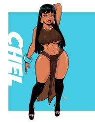 chel from dreamworks by terryalec